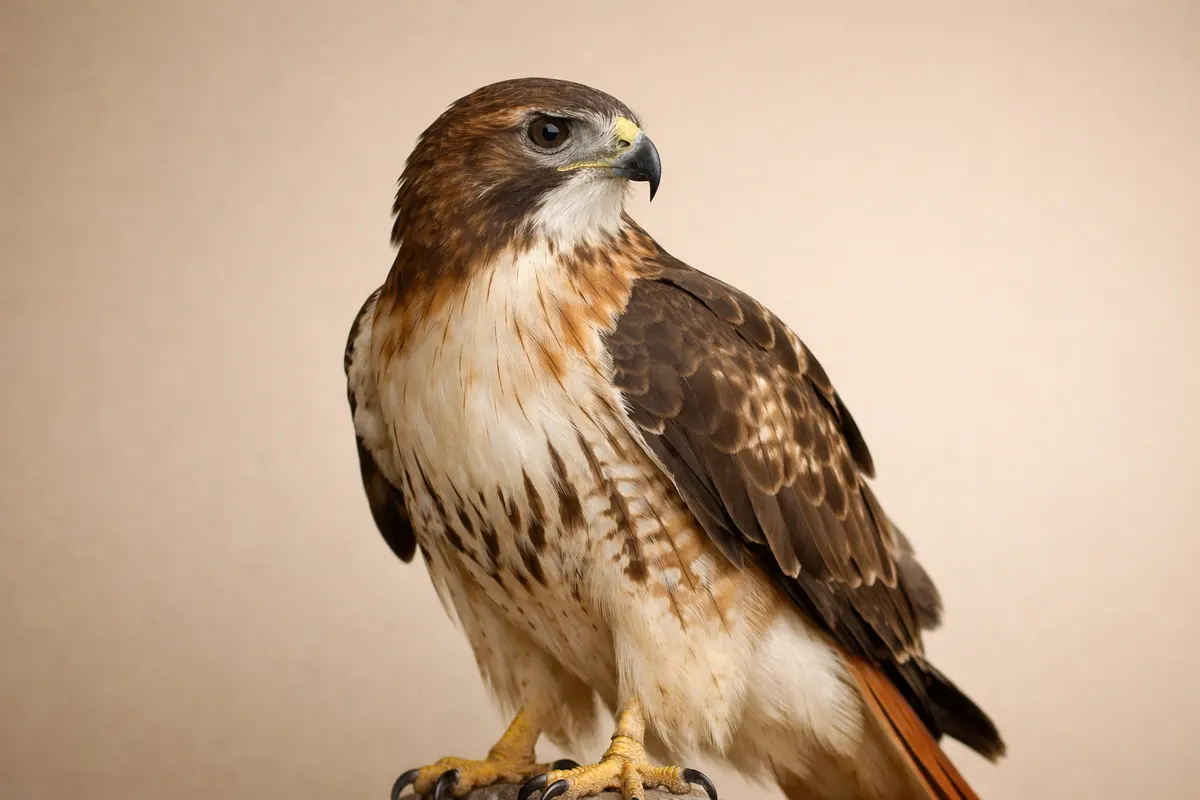Editorial checklist image for hawk calls showing visible clues and comparison notes.